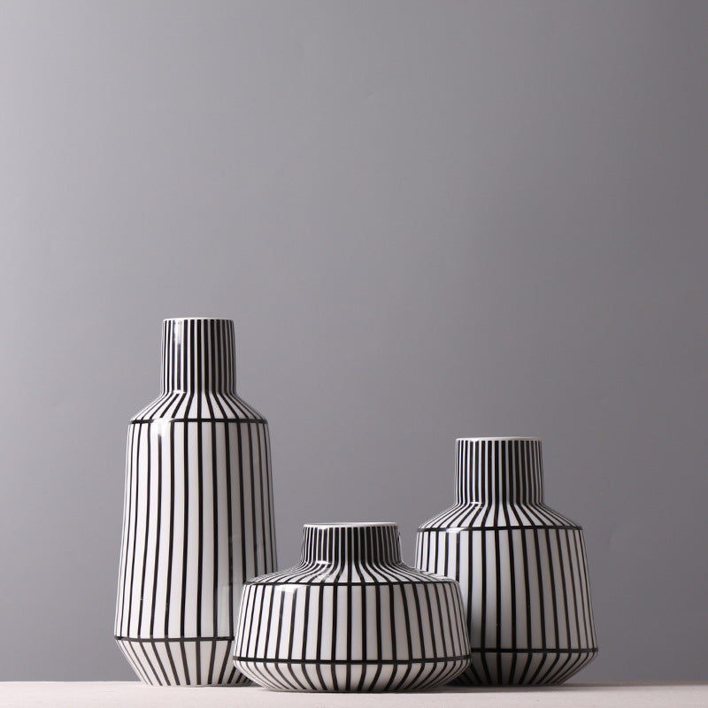 Vase „Stripe Nordic“